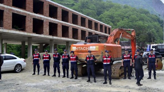 Fırtına Vadisi'nde yıkım başladı