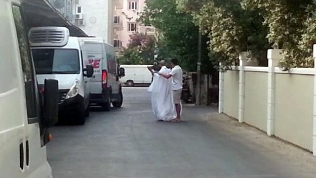 Sokakta çıplak erkek alarmı