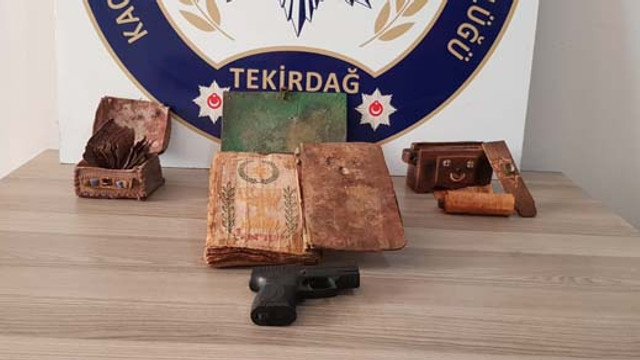 Tekirdağ'da tarihi eser kaçakçılarına suç üstü