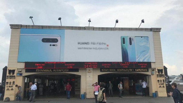 Yıldırım gitti telefon reklamı geldi !