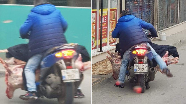 İnanılmaz görüntü! Haydi afiyet olsun...