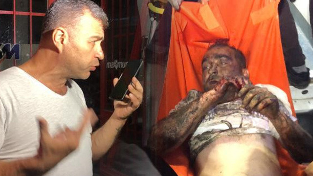 ''Teyzeceğim oğlun yine dükkanımı soyarken pencerede kaldı''