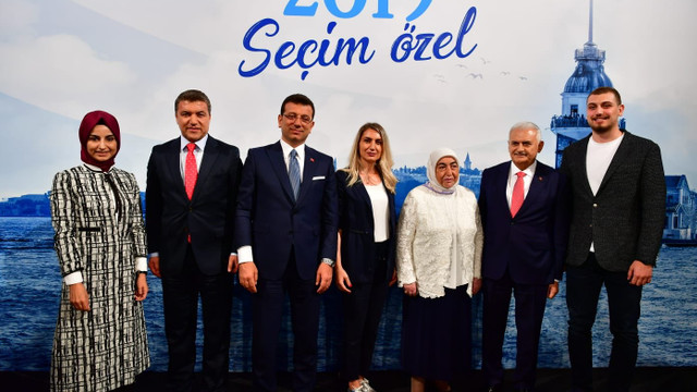 Yıldırım ve İmamoğlu ailelerinden hatıra fotoğrafı