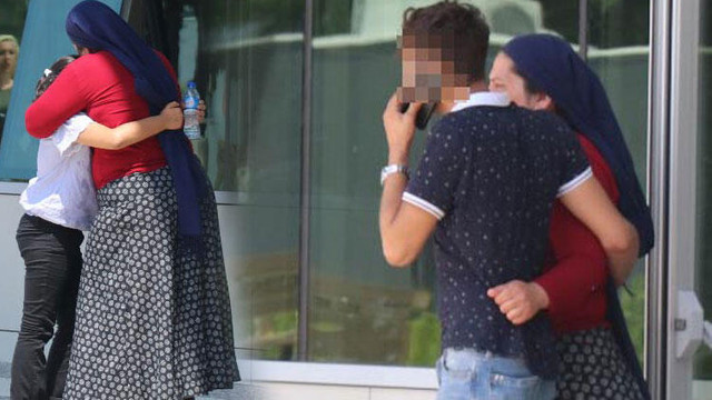 Önce bayıldı sonra sevindi !
