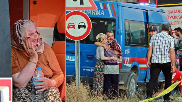 Ailesini indirdi, otomobili ölüme sürdü