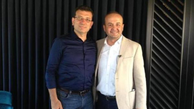 Sen misin Ekrem İmamoğlu ile röportaj yapan!