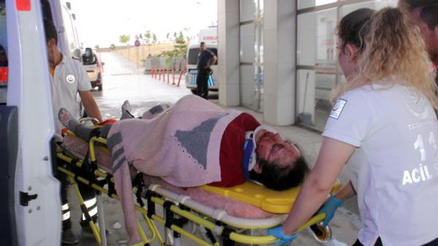 9 aylık hamile eşini hastaneye götürürken dehşeti yaşadılar