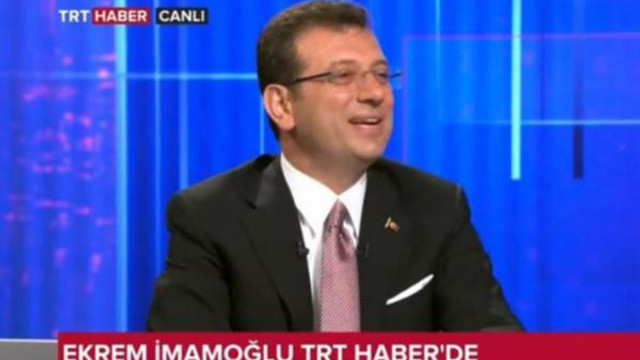 İmamoğlu TRT canlı yayınında TRT'yi fırçaladı !