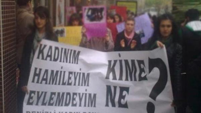 Hamile kadına polis tekmesi davasında karar !