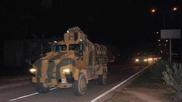 Suriye sınırına dev sevkiyat