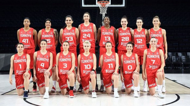 A Milli Kadın Basketbol Takımı'nın nihai kadrosu belli oldu