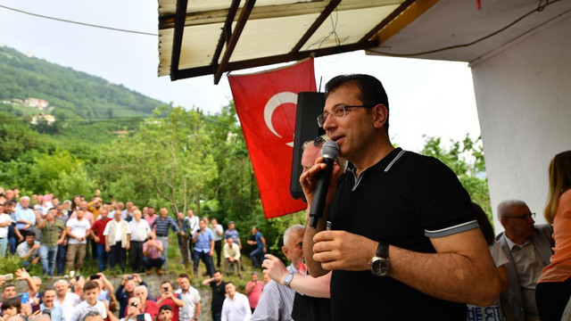 İmamoğlu'na memleketi Trabzon'da tam destek