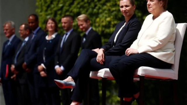 Merkel'in titreme nöbetine önlem alındı