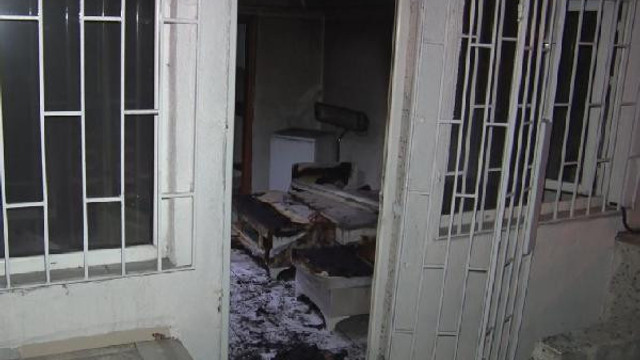 Bahçelievler'de korkutan yangın