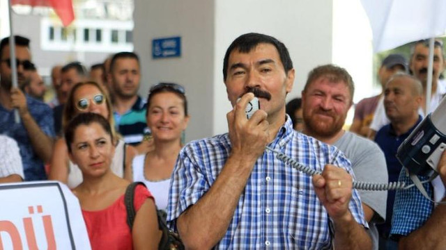 İhraç edildiği belediyeye davul zurnayla döndü
