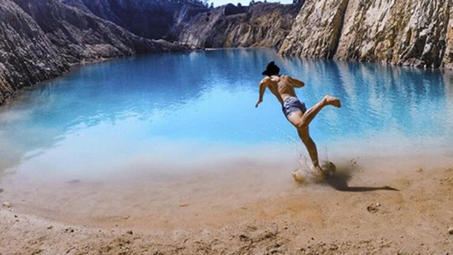 Bu gölde fotoğraf çektiren hasta oldu ! Gerçek ortaya çıktı