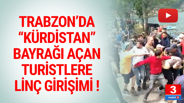 Trabzon Da Kurdistan Bayragi Acan Kisiye Linc Girisimi Guncel