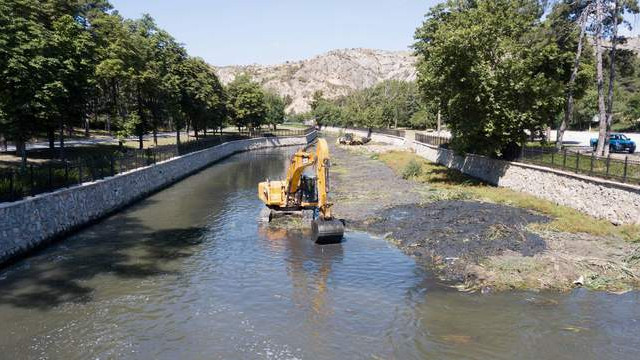 Ankara'da Çubuk 1 Baraj Gölü temizleniyor!