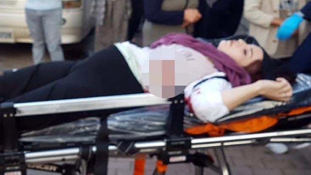 Hamile eşine kurşun yağdırdı !