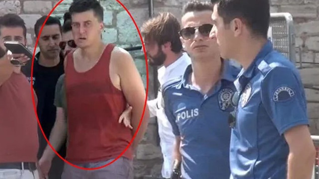 Taksim'de Rus turist ortalığı ayağa kaldırdı