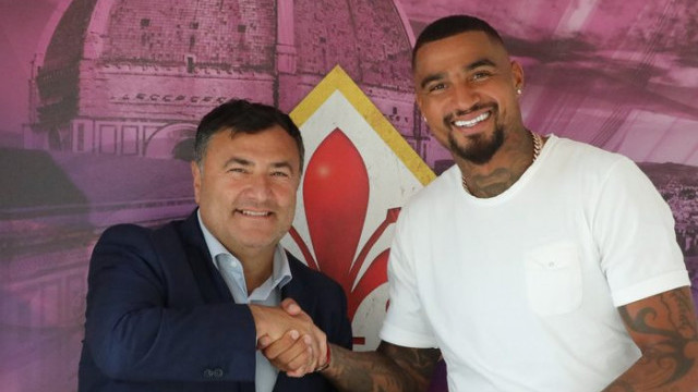 Kevin-Prince Boateng Fiorentina ile 2 yıllık sözleşme imzaladı