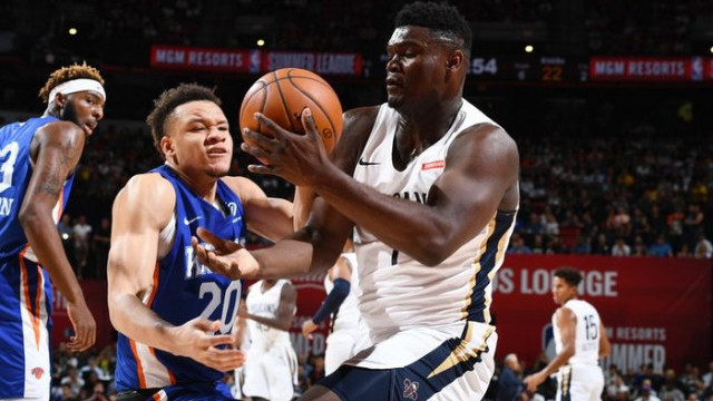 NBA'da draftın 1 numarası Zion Williamson sakatlandı