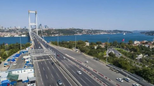 İstanbul'da şaşırtan görüntü ! Bu sabah çekildi...
