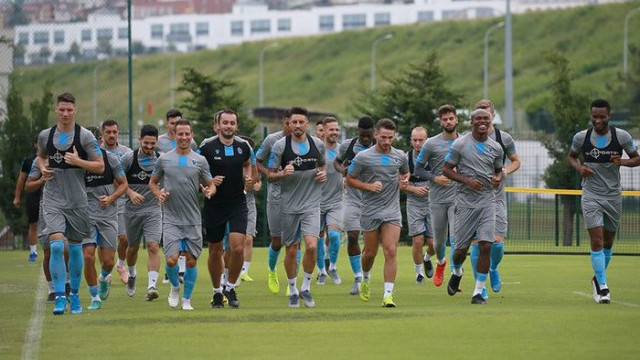 Trabzonspor'da Sparta Prag mesaisi sürüyor