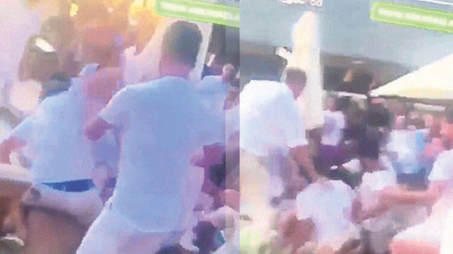 Çeşme'nin ünlü plajında linç girişimi