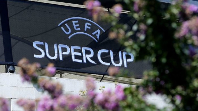 UEFA Süper Kupa öncesi gala yemeği