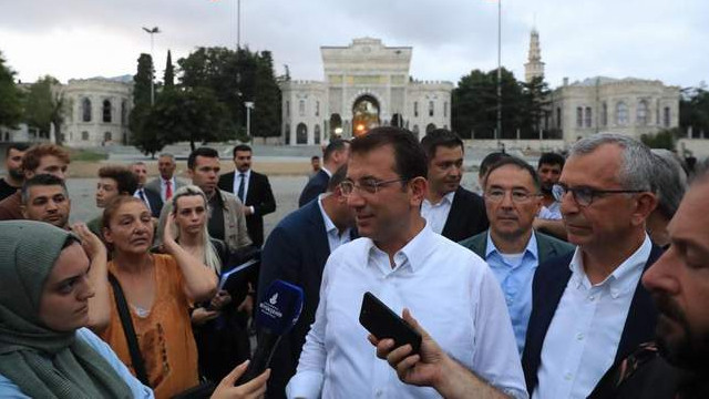 Ekrem İmamoğlu Beyazıt Meydanı için düğmeye bastı