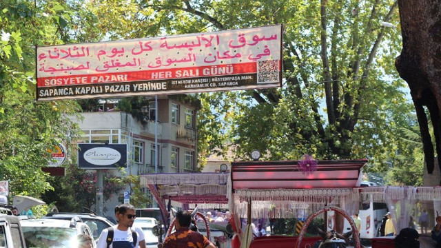 O ilçe Küçük Arabistan'a döndü