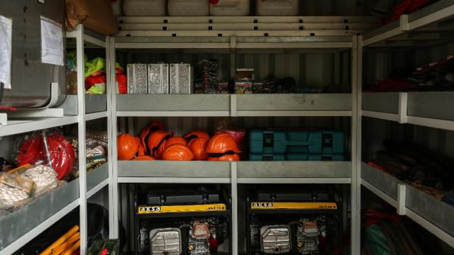 Deprem konteynerinin içinde neler var ?