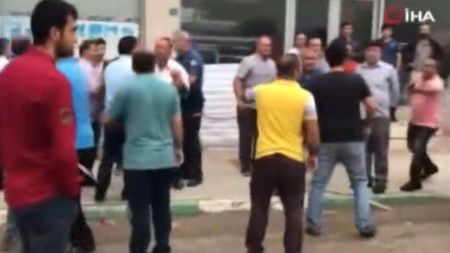 Esnafın tartışması meydan muharebesine döndü
