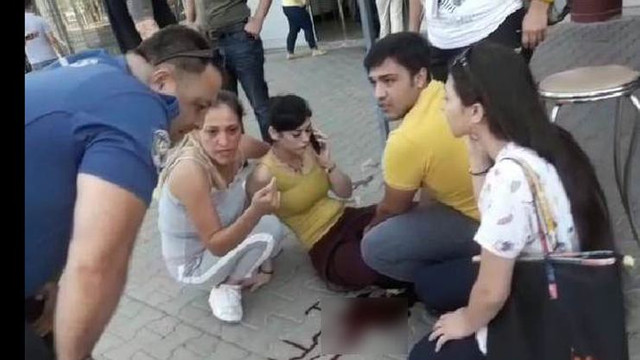 ''Evleniyoruz'' plakalı araçtan silahlı saldırı