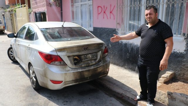 Kayyum atanmasına destek verince otomobilini kundakladılar