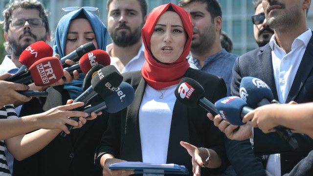 İBB önünde protesto