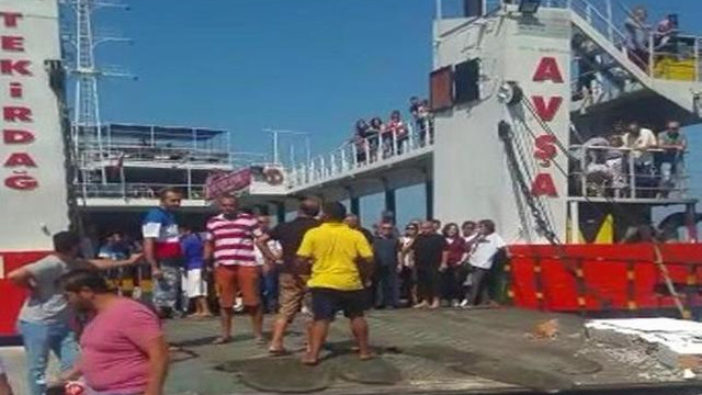 Feribot iskeleye çarptı: 4’ü çocuk 7 yaralı