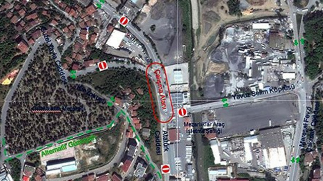 İstanbullular dikkat ! 30 gün süreyle trafiğe kapatılacak