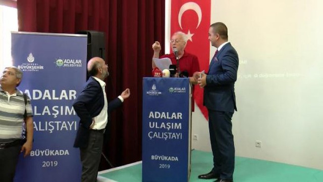 Büyükada'daki ulaşım çalıştayında fayton tartışması
