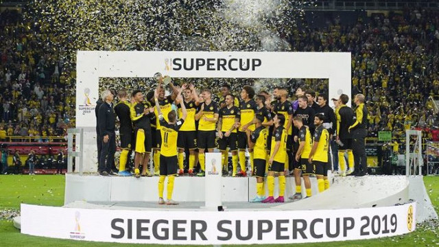 Almanya'da Süper Kupa'nın sahibi Borussia Dortmund