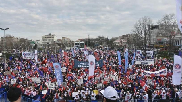 Tank Palet işçileri harekete geçti