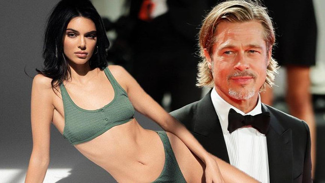 Kendall Jenner'dan ilginç Brad Pitt itirafı