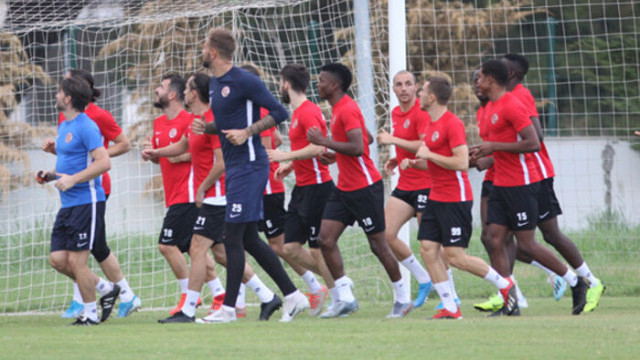 Antalyaspor, Kayserispor maçı hazırlıklarını sürdürdü