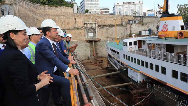 İmamoğlu: ''Haliç Tersanesi’ni halka açabiliriz''