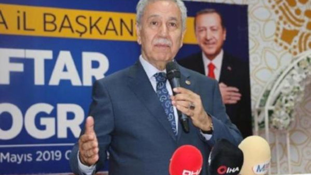 Bülent Arınç'tan AK Parti'den gelen Ahmet Türk eleştirilerine yanıt