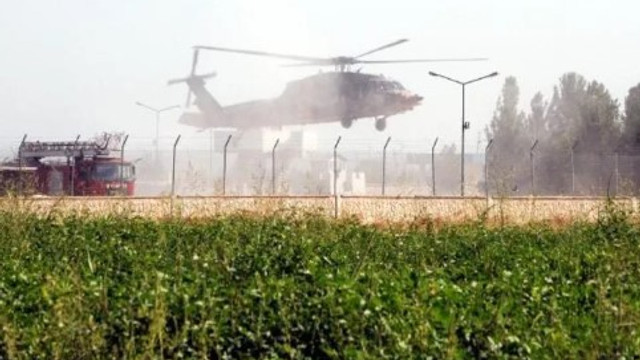 Şanlıurfa'da helikopter hareketliliği