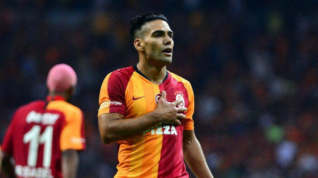 Radamel Falcao, Galatasaray'daki ilk maçında golle tanıştı