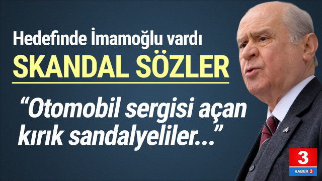 Bahceli Den Imamoglu Na Otomobil Sergisi Acan Kirik Sandalyeliler Sanal Basin