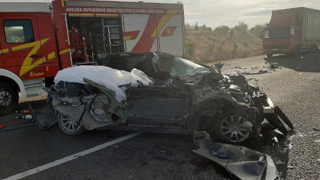 Ankara'da 3 ölü, 3 yaralı